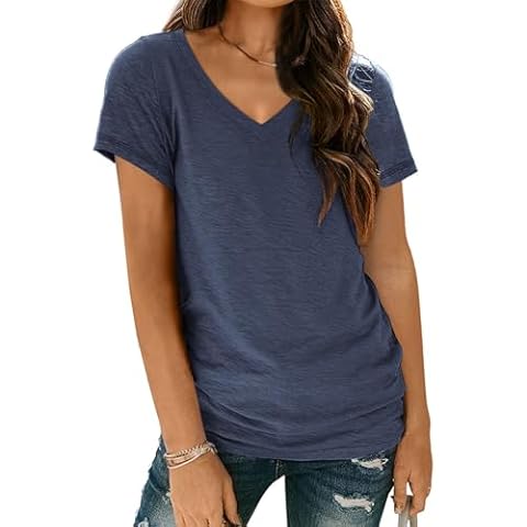 AUTOMET Women's V Neck T-Shirt Cover
