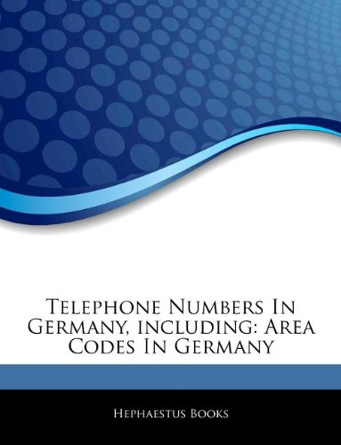 Amazon.co.jp: Articles on Telephone Numbers in Germany : Books ...