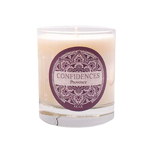 Bougie parfumée figue artisanaleProvence 180g cire végétale