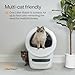 Litter-Robot 4 Supply Bundle by Whisker, White - Automatic, Self-Cleaning Cat Litter Box, WiFi Enabled, Includes Litter-Robot 4, 3 OdorTrap Refills, 10 Liners, 30 Cleaner Wipes, & 2 Carbon Filters
