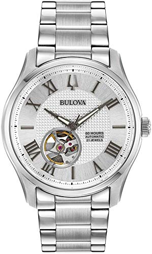 Preisvergleich Produktbild Bulova Herren Analog Automatik Uhr mit Edelstahl Armband 96A207