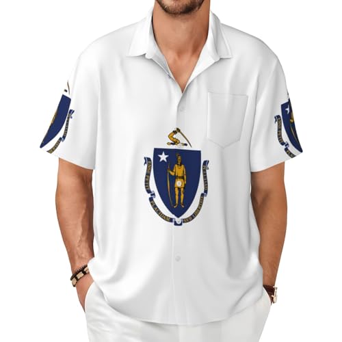 Chemise Massachusetts homme aux finitions soignées pour un style casual chic
