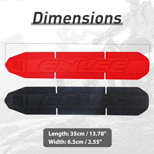 Meghna BF2-BK Bike Frame Protection Down Tube Frame Protector Guard For Mountain Bike Road Bike thumb #4