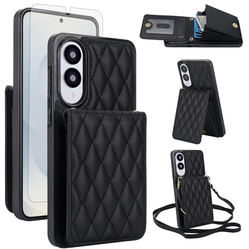 Étui portefeuille Samsung S25 Edge 5G avec blocage RFID et porte-cartes
