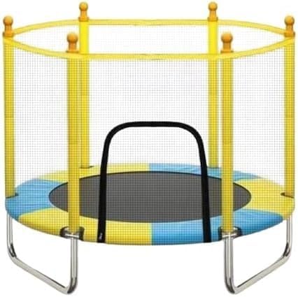 Trampoline with Safety Net | Indoor & Outdoor | Powerful Loading Capacity | Stainless Steel Frame & Legs