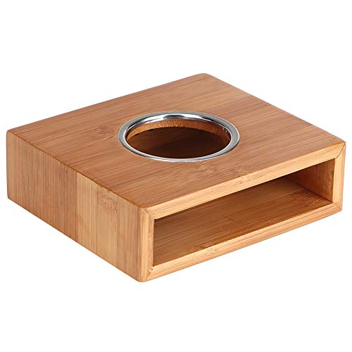 Accesorios para té y base tetera de bambú para mantener calor 2