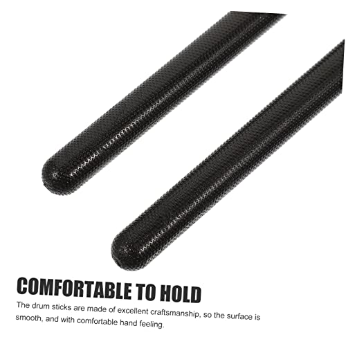 Set de 3 pares de baquetas de nylon negras miniatura 2