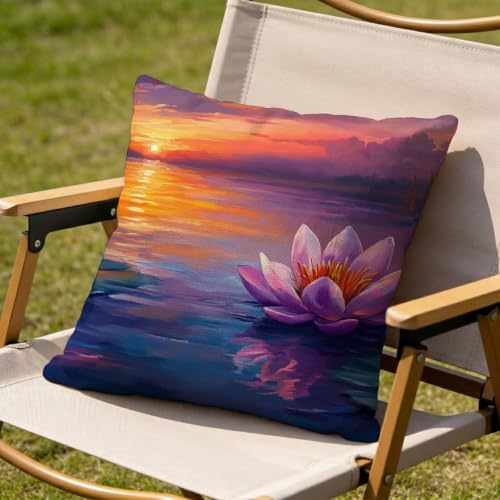 Housse de coussin imperméable 55x55 cm pour sublimer votre salon de jardin - 6