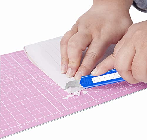 Image of DIYSELF 96-Pack Box Cutters - Premium Utility Knives for Home, Office, Warehouse - Retractable Razor Blades for Cardboard, Boxes, and Cartons (4 Vibrant Colors)