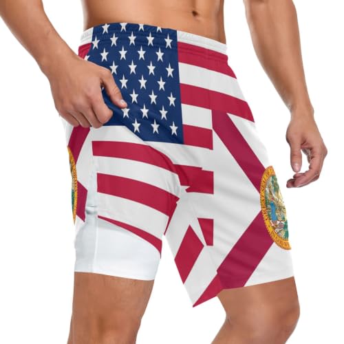 Short de sport homme coupe athlétique avec doublure soie de lait