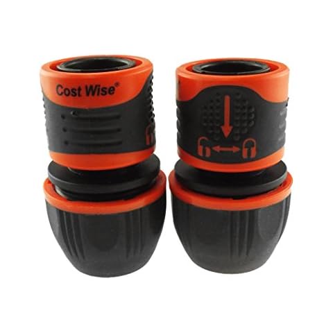 PRESSURE WASHER HOSE CONNECTORS 100% SECURE FOR KARCHER click and lock (PACK OF 2) Cover