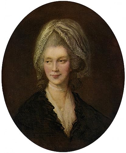 Impression sur toile Reine Charlotte Gainsborough haute définition 60x90