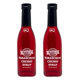 Sanniti Maraschino Cherry Cocktail Syrup, 12.7 ounce (Pack of 2)