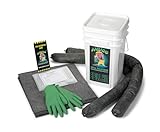 Universal Spill KIT – Perfect Spill Kits for Trucks - in Portable Bucket –for Spill Response – Chemical Or Oil Containment - Up to 5 Gallons -1 Kit