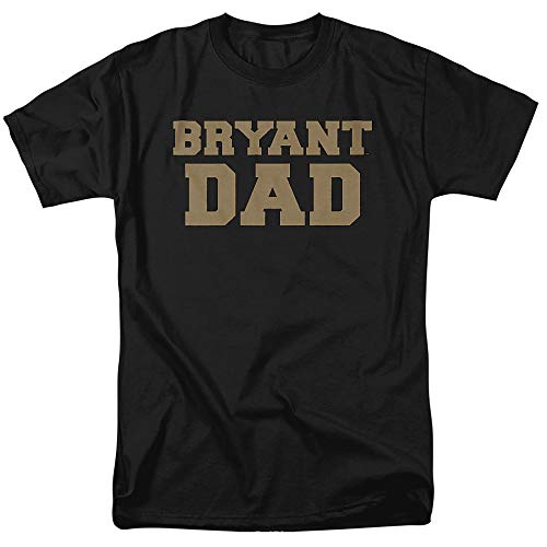 Bryant University Official Dad Unisex Adult T Shirt, Black, X-Large
