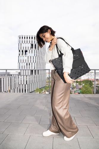 Image of reisenthel Shopper E1, Expandable 2-in-1 Tote, Converts from Handbag to Oversized Carryall