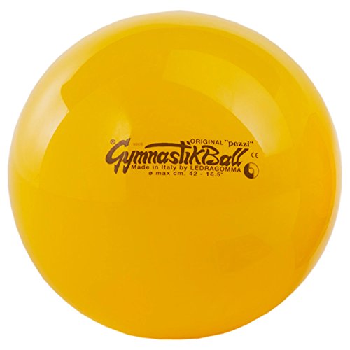 ORIGINAL Pezzi Gymnastik Ball Standard 42 cm gelb Büro