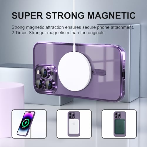 Image of Misea Magnetic for iPhone 14 Pro Max Case Compatible with MagSafe