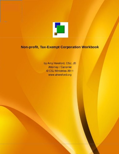 Nonprofit Tax-Exempt Corporation Workbook