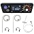 Digital Controller Kit for Pit Boss Grills P7-340/700/1000,Digital Trapezoid Control Board Compatible with Pit Boss Classic/Austin XL/Tailgater/with 2*Meat Probes, RTD Temperature Probe