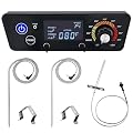 Digital Controller Kit for Pit Boss Grills P7-340/700/1000,Digital Trapezoid Control Board Compatible with Pit Boss Classic/Austin XL/Tailgater/with 2*Meat Probes, RTD Temperature Probe