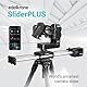 Edelkrone SliderPLUS PRO v5 Lang - motorisierbarer Schwerlast Slider mit bis zu 90cm Kamerafahrt und Einer Traglast von bis zu 9kg