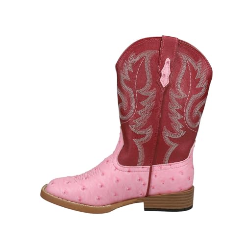 ROPER Infant Boys Cowbaby Bumps Round Toe Casual Boots Mid Calf - Brown3