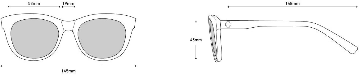 SPY OPTIC Boundless, Round Cat-Eye Sunglasses, Color and Contrast Enhancing Lenses - Image 6