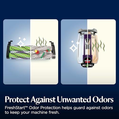 BISSELL ProHeat 2X Revolution Pet Pro Plus, 3588F, Upright Deep Cleaner, 30-minute Dry Time, Dual Dirt Lifter Powerbrush, Hose & Tool Attachment, Pet Upholstery and Tough Stain Tool Included