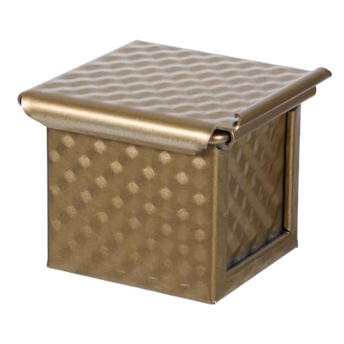 GRIRIW Non-stick Bread Molding Pan Loaf Pan Lid for Baking Metal Toast Cooking