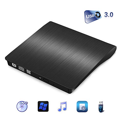 Amicool - Lettore CD/DVD esterno, USB 3.0