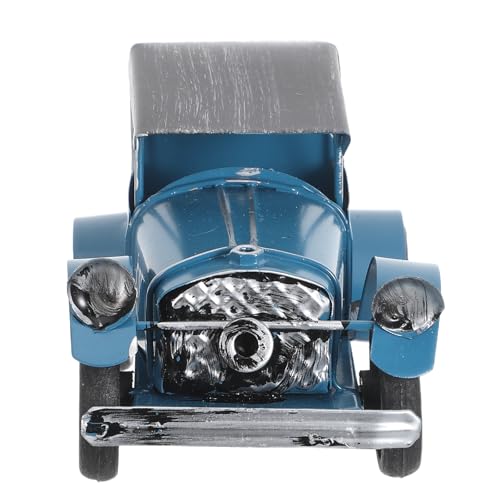 Scelta espressiva per collezionisti: delizia gli appassionati di auto d'epoca regalando questa decorazione da tavolo a forma di auto vintage, che incarna l'eleganza storica e diventa parte essenziale di qualsiasi set di giocattoli di auto d'epoca, scultura di auto in ferro, di auto in stile industriale