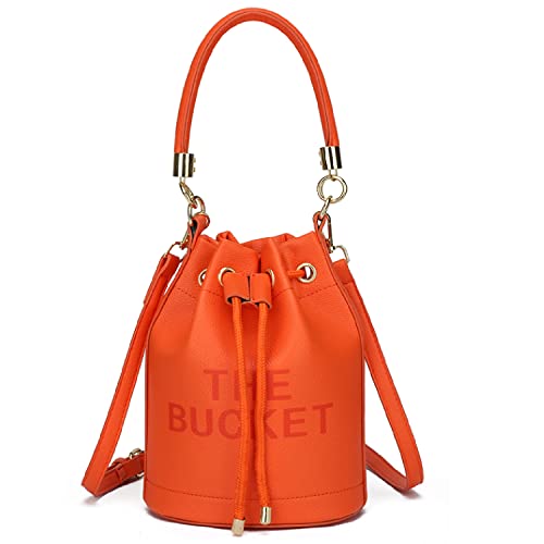 Dyalsa The Bucket Bag For Women,Lightweight Drawstring Handbag Tote Hobo Handbag Adjustable Crossbody Bag Al-001Or #TOP5