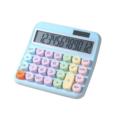 Image of CBK KARUIDA Standard Calculator 12 Digit with Large LCD Display and Big Buttons, Office Accessories for Desk,Cute Calculator for Office,School, Home,Basic Calculator Business