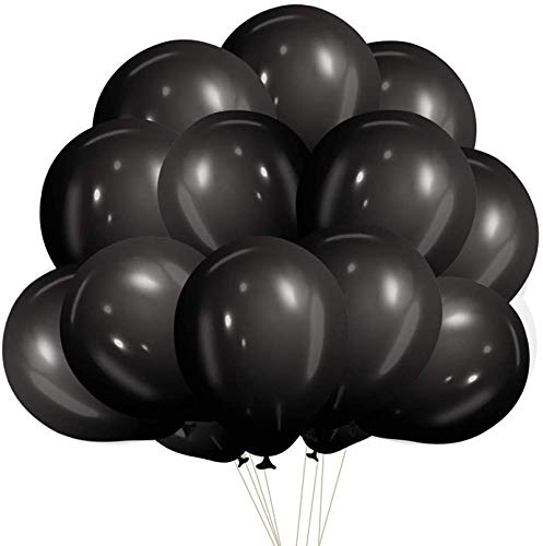 Przyjecie HLT-72 Black Balloons Latex Party Balloons cover