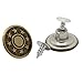 Produktbild Surenhap Jeans knöpfe, 50 Set Hosenknopf 17 mm Metallknöpfe Schnallen DIY nähfrei Ersatz-Kit mit Aufbewahrungsbox Jeans Buttons