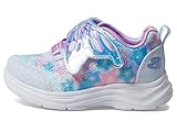 Skechers Kids Girls Glimmer Kicks-Fairy Chaser Sneaker, Light Blue/Lavender, 12 Little Kid