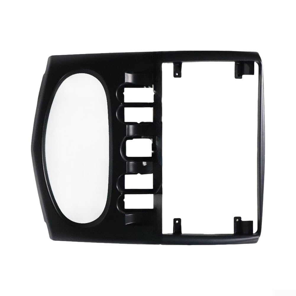 Cornice Autoradio 9 Pollici Per Logan 2009-2019 Nero(Silver) | Compatibile per logan 2009-2019, finitura nera opaca, plastica ABS , misura precisa 9 pollici