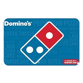 Domino's Gift Card Prize
