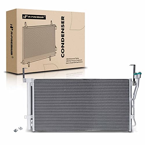 A-Premium A/C Condenser Replace# 9760626000 - Compatible with 2001 - Detailed View