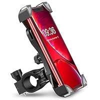 Anti Vibrazione Porta Cellulare Bici, Supporto Bici Smartphone Rotazione a 360&deg; Manubrio Universale...