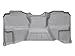 WeatherTech Custom Fit FloorLiners for Silverado 1500, Sierra 2500HD/3500HD, Silverado, Silverado 2500HD/3500HD, Sierra, Sierra 1500-2nd Row (460669), Grey