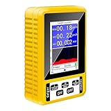 Radiation Meter, Rechargeable Radiation Monitor Meter, Nuclear Radiation Detector, Gyager Counter, Alarm Function, 0 - 99.99 μsv/H, Energy Compensation GM Tube, Nuclear Radiation Meter, Radiation