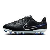 Gepolsterte Innensohle Nike Legend 18 Fussballschuh, Black/Chrome-Hyper Royal, 35 EU