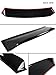 Cuztom Tuning JDM Black Rear Window Roof Visor Aero Spoiler Compatible with 1997-2001 5th Generation Honda Prelude