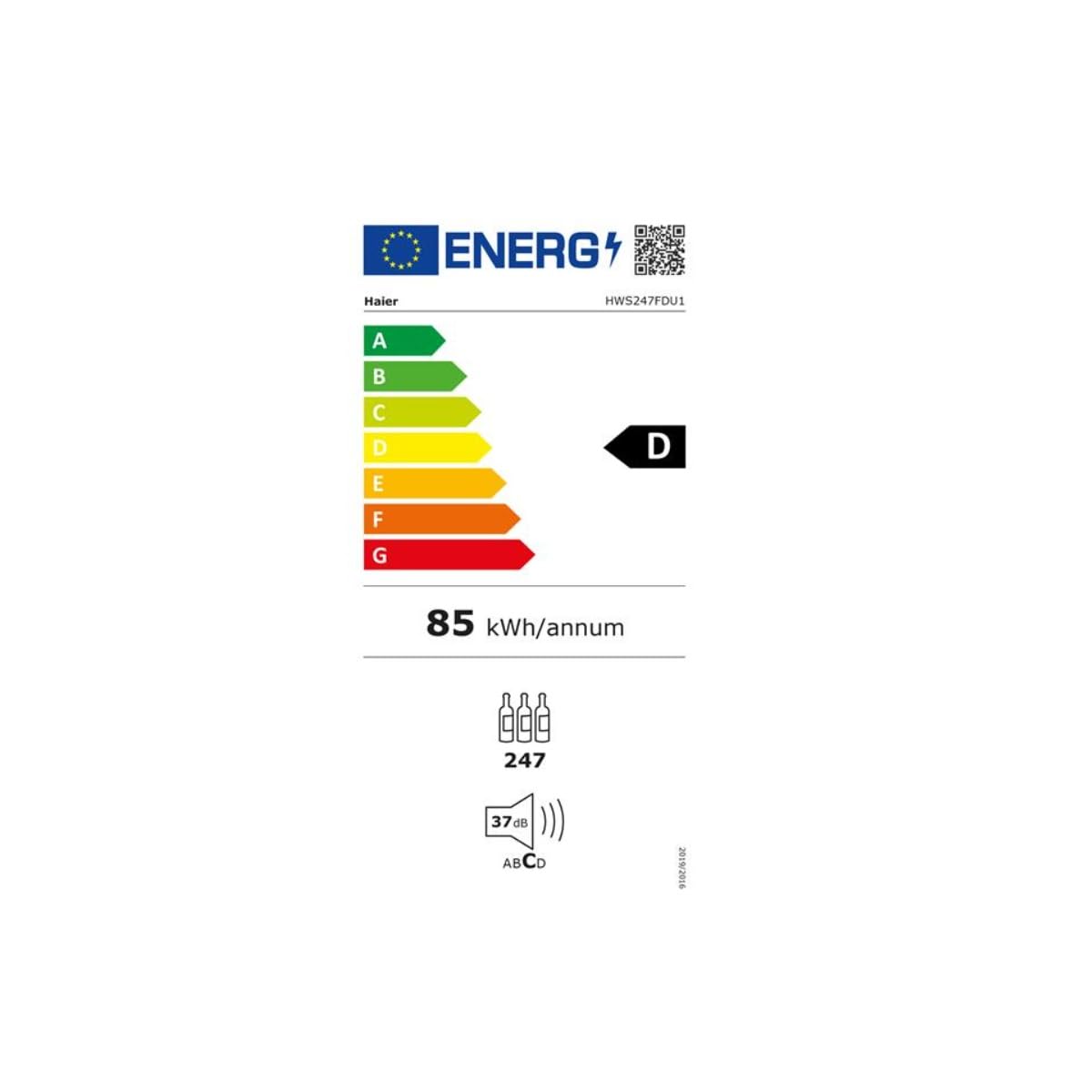 Cave de vieillissement Haier HWS247FDU1