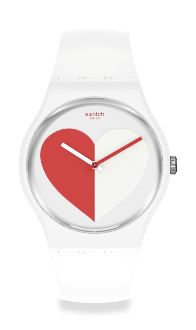 SwatchHalf <3 RED, White