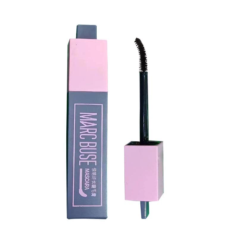 Miniatura 8 de Paquete de 2, maquillaje de rímel impermeable ajustable, pestañas gruesas de volumen y longitud, pestañas voluminizadoras, para construir, alargar,