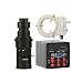 HDMI VGA Industrial Digital Video Microscope Camera Electronic Magnifier & 200X C-Mount Lens Whit 56-LED Adjustable Ring Light