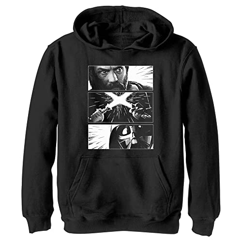 Sweat Star Wars Kenobi Vader enfant idéal pour la récréation et l'école